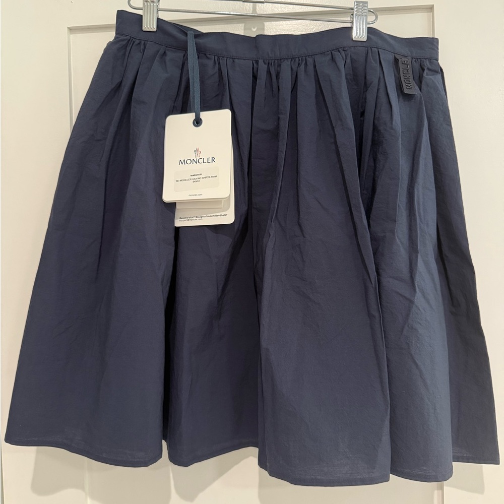 Moncler Navy Skater Skirt - Picture 4 of 4